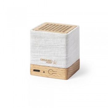 Hemp wireless speaker 3W Kaņepju bezvadu skaļrunis 3W AIV1122-00