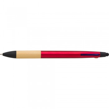 Ball pen, multicolour ink, touch pen