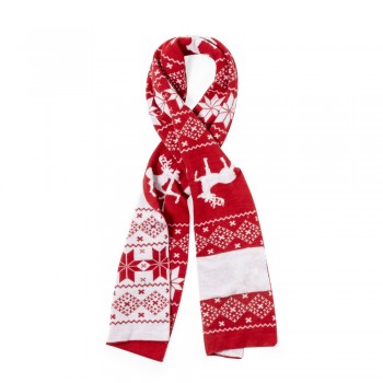 Scarf, Christmas pattern