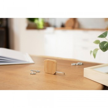 Bamboo measuring tape 1m