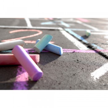 Street chalk Graffiti street chalk, 6 colours AIV1552-00