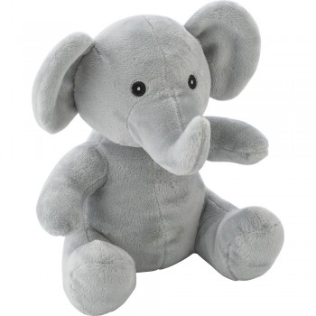 Plush elephant Plush elephant, embroidered eyes, nose, and mouth, includes a tag for printing AIV1634-19