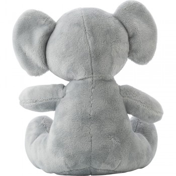Plush elephant Plush elephant, embroidered eyes, nose, and mouth, includes a tag for printing AIV1634-19