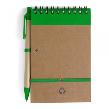 Notebook approx. A6 with ball pen AIV2335/A-06
