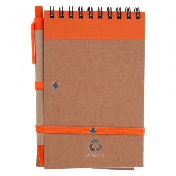 Notebook approx. A6 with ball pen AIV2335/A-07