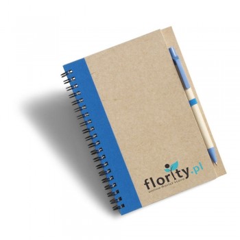 Notebook approx. A5 with ball pen AIV2389/A-11