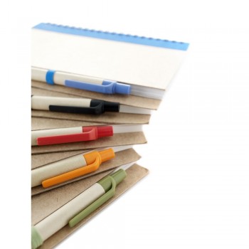 Notebook approx. A5 with ball pen AIV2389/A-03