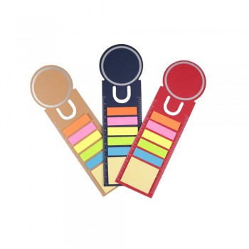 Memo holder, sticky notes, bookmark, notebook, ruler | Young Memo holder, sticky notes, bookmark, notebook, ruler | Young AIV2542-04