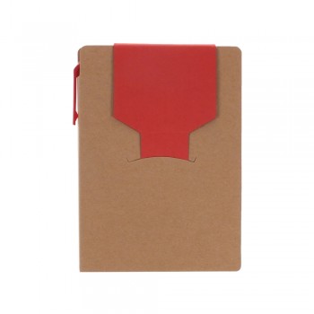 Memo holder, notebook A6, sticky notes, ball pen Piezīmju turētājs, A6 blociņš, līmlapiņas, lodīšu pildspalva AIV2842-05