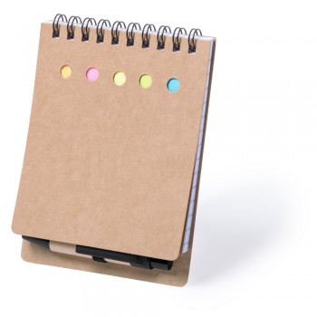 Memo holder, notebook approx. A6, sticky notes, ball pen Memo holder, notebook approx. A6, sticky notes, ball pen AIV2925-00