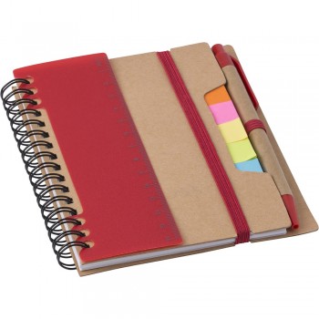 Memo holder, notebook, sticky notes, ball pen Atmiņu turētājs, piezīmju grāmatiņa, līmlapiņas, lodīšu pildspalva AIV2991-05