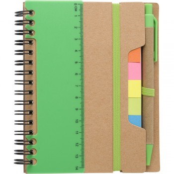 Memo holder, notebook, sticky notes, ball pen Atmiņu turētājs, piezīmju grāmatiņa, līmlapiņas, lodīšu pildspalva AIV2991-10