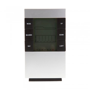 Digital desk or wall weather station with clock, calendar, temperature C/F, humidity information and back light AIV3069-32