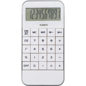 Mobile phone shaped 10 digit calculator, including memory, percentage and square root calculations functions AIV3426-02