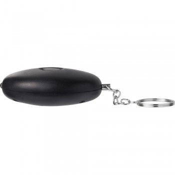 Personal alarm, keyring, with LED light and sound alarm activated with push button AIV3937-03