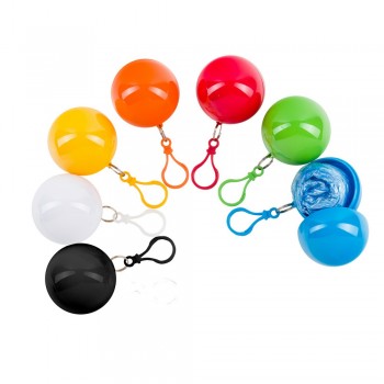 Poncho in ball | Scarlett Poncho in ball with snap hook attachment AIV4125-11