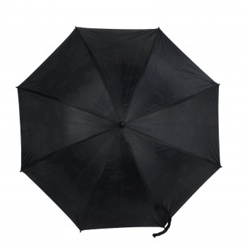 Manual umbrella Manual umbrella, 8 panels, with wooden shaft and tips, underside of canopy can have clouds or rain drops design, velcro closing AIV4184-04
