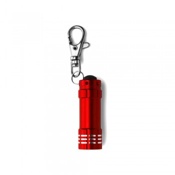 Keyring with 3 LED lights and trigger clip attachment AIV4193-05