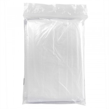 Poncho with hood Foldable translucent poncho in polybag AIV4314-00