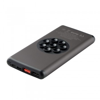 Bezvadu barošanas banka 10000 mAh Mauro Conti ar piesūcekņiem, bezvadu lādētājs 10 W | Stef AIV4833-03