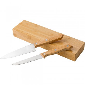 Bamboo knife set