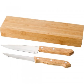 Bamboo knife set