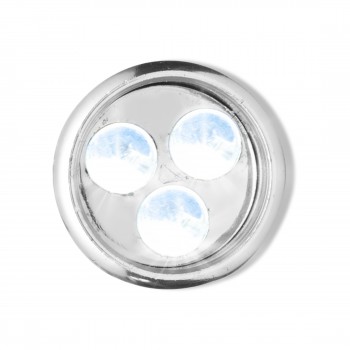 Tool set in box: pen shaped screwdriver with 8 bits and pocket torch with 3 LED lights on keyring AIV5091-19