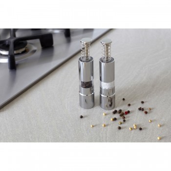 Salt and pepper mill Salt and pepper mill with spring dispenser AIV5302-32