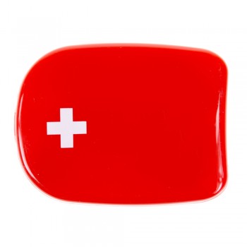 First aid kit in plastic case, 5 pcs First aid kit in plastic case, 5 pcs, includes: 2 alcohol prep pads, antiseptic cleansing wipe and 2 adhesive plasters AIV5475-05