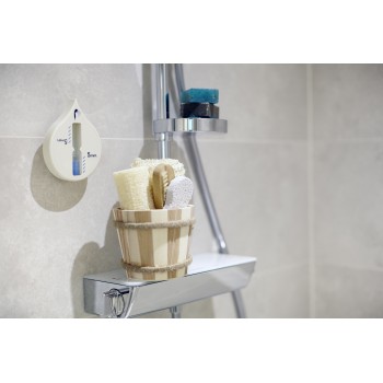 Shower coach Shower coach, hour glass 5 min. with suction cup, controls shower time and helps saving water AIV5497-02