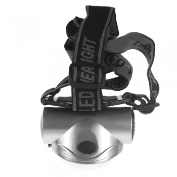 Head torch with 8 LED lights and strap for head adjustment AIV5527/A-32