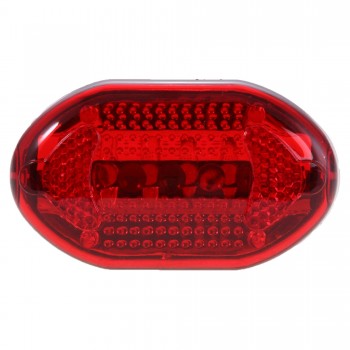 Set of 2 bicycle lights, front light 5 LED with 3 functions and rear red light 4 LED with 7 flashing functions AIV5541-00