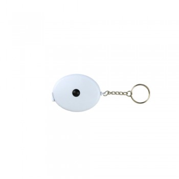 Keyring, measuring tape 1,5 m with black stop button AIV5615-02