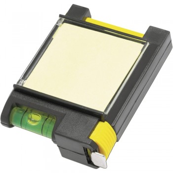 Measuring tape 2 m, spirit level, memo pad, ball pen and belt clip AIV5617/A-03
