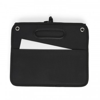 Foldable car organizer with mesh pockets and 2 large compartments AIV5762-03