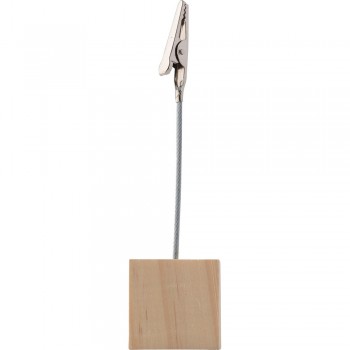 Wooden photo or memo holder AIV5940-17