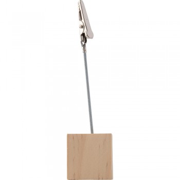 Wooden photo or memo holder AIV5940-17