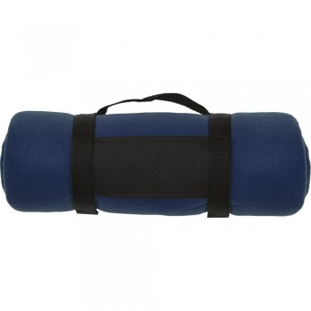 Fleece picnic blanket with nylon handle (unfolded: 160 x 125 cm) AIV6327-04