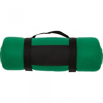 Fleece picnic blanket with nylon handle (unfolded: 160 x 125 cm) AIV6327-06