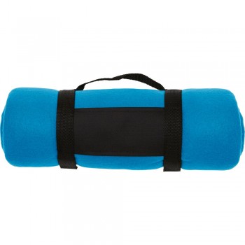 Fleece picnic blanket with nylon handle (unfolded: 160 x 125 cm) AIV6327-11