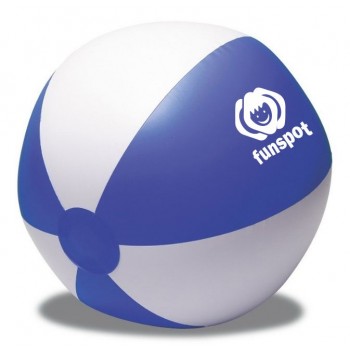 Inflatable beach ball (panel: 12 x 30 cm, circuit of the inflated ball: ca. 81 cm) AIV6338/A-04