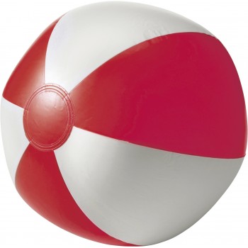 Inflatable beach ball (panel: 12 x 30 cm, circuit of the inflated ball: ca. 81 cm) AIV6338/A-05