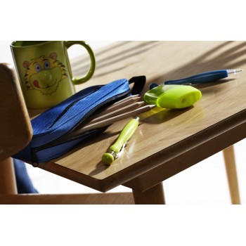 Pencil case Pencil case with zipped main compartment and side pocket, carry strap AIV6471-04