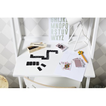 Domino game Domino game in wooden box AIV6525-17