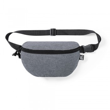 Waist bag, made from RPET, zipped main compartment, adjustable waist belt with buckle, min. circ. approx. 84 cm, max. circ. approx. 131,5 cm AIV6705-19
