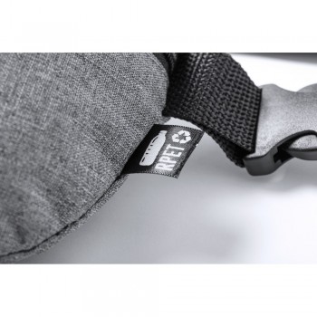 Waist bag, made from RPET, zipped main compartment, adjustable waist belt with buckle, min. circ. approx. 84 cm, max. circ. approx. 131,5 cm AIV6705-19