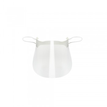 Nose and mouth shield with elastic fastening, reusable, made of transparent PET, easy to disinfect after each use, polyester foam for better comfort of use (made in Europe) AIV6999-00