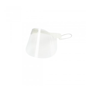 Nose and mouth shield with elastic fastening, reusable, made of transparent PET, easy to disinfect after each use, polyester foam for better comfort of use (made in Europe) AIV6999-00