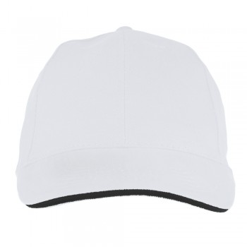 Cap with 6 panels, velcro fastening AIV7136-02