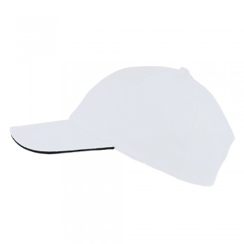 Cap with 6 panels, velcro fastening AIV7136-02